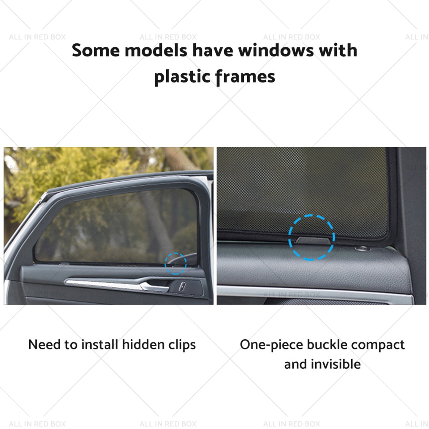{{ Front Rear Port Window Magnetic Sun Shade Suitable for Kia Carnival KA4 20-23 }} - Buy Car Parts Online at {{ Kaka Auto Parts }}.