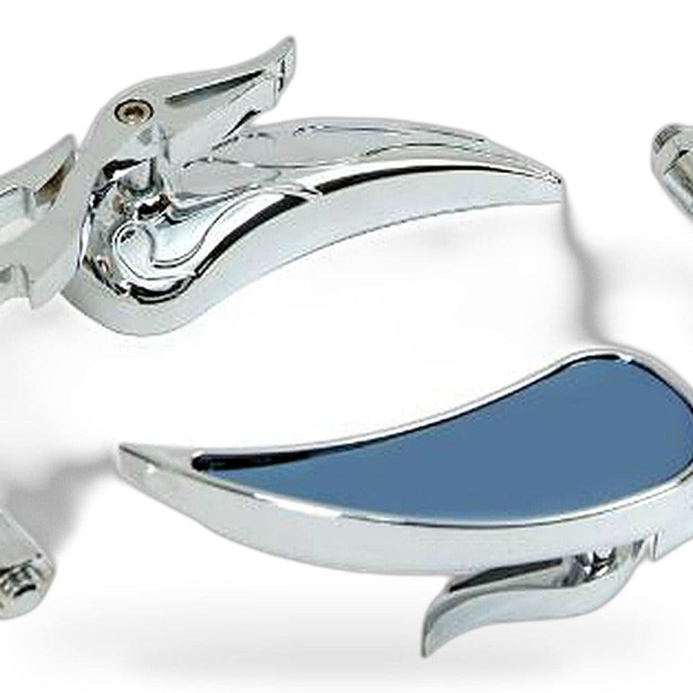 Motorcycle Rearview Mirrors Suitable for Harley Davidson Cross Bones