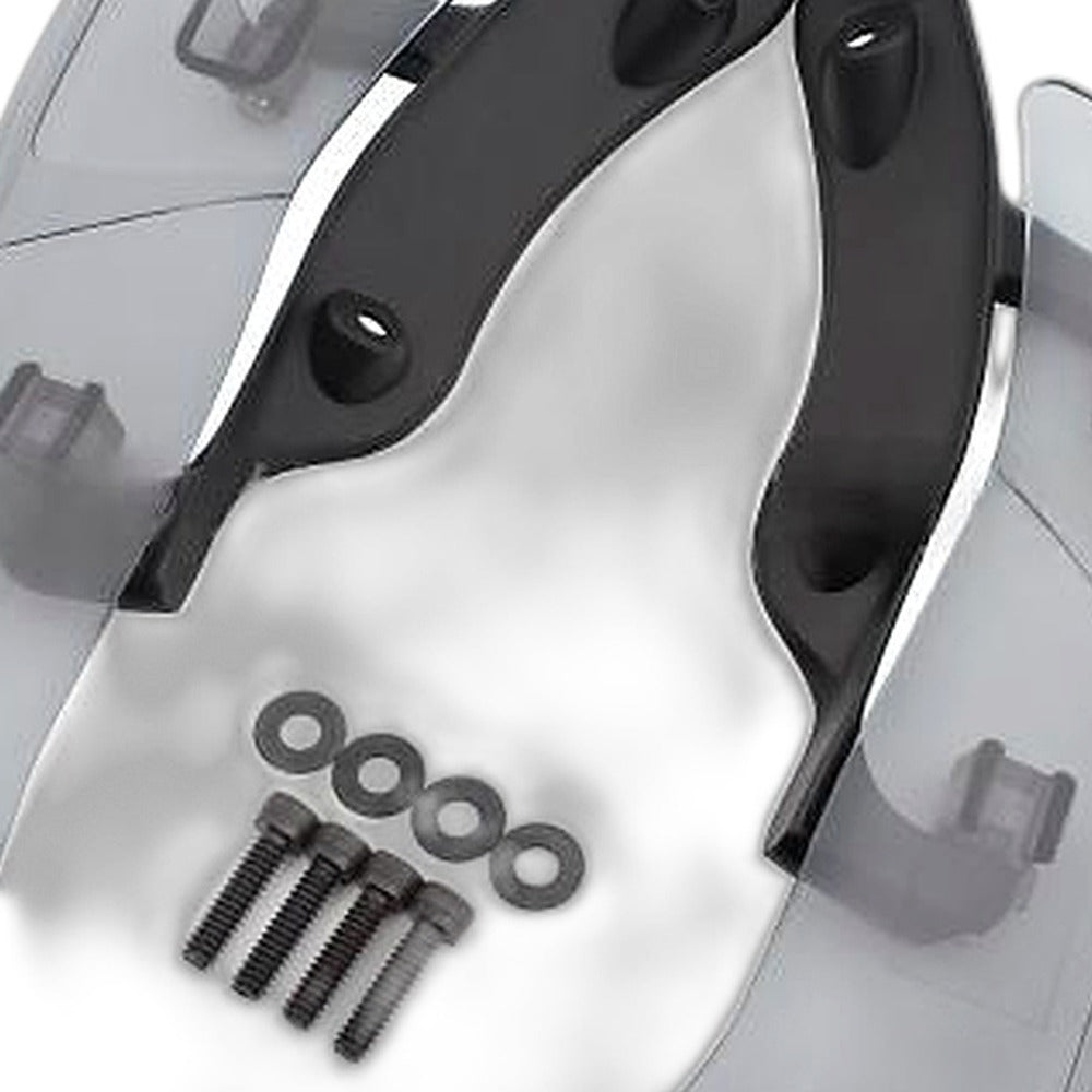 Adjustable Upper Fairing Side Wind Air Deflector Suitable for Harley Road Glide