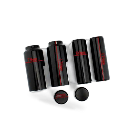 For Harley Softail Breakout FXSB 2013-2017 Black Full Fork Cover Fork Tubes Caps Set