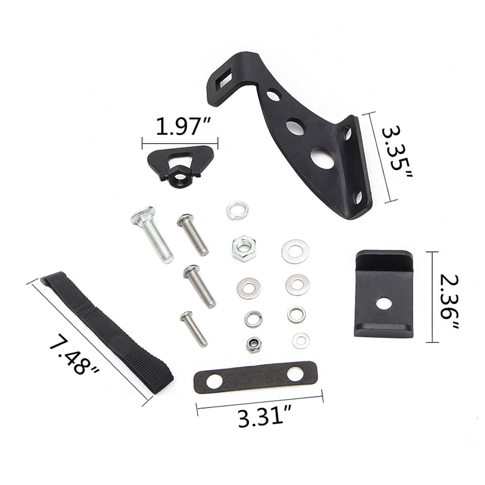 Jack Mount Bracket Hood and Rear Door Hinge Suitable for Jeep Wrangler JK JL 07-18