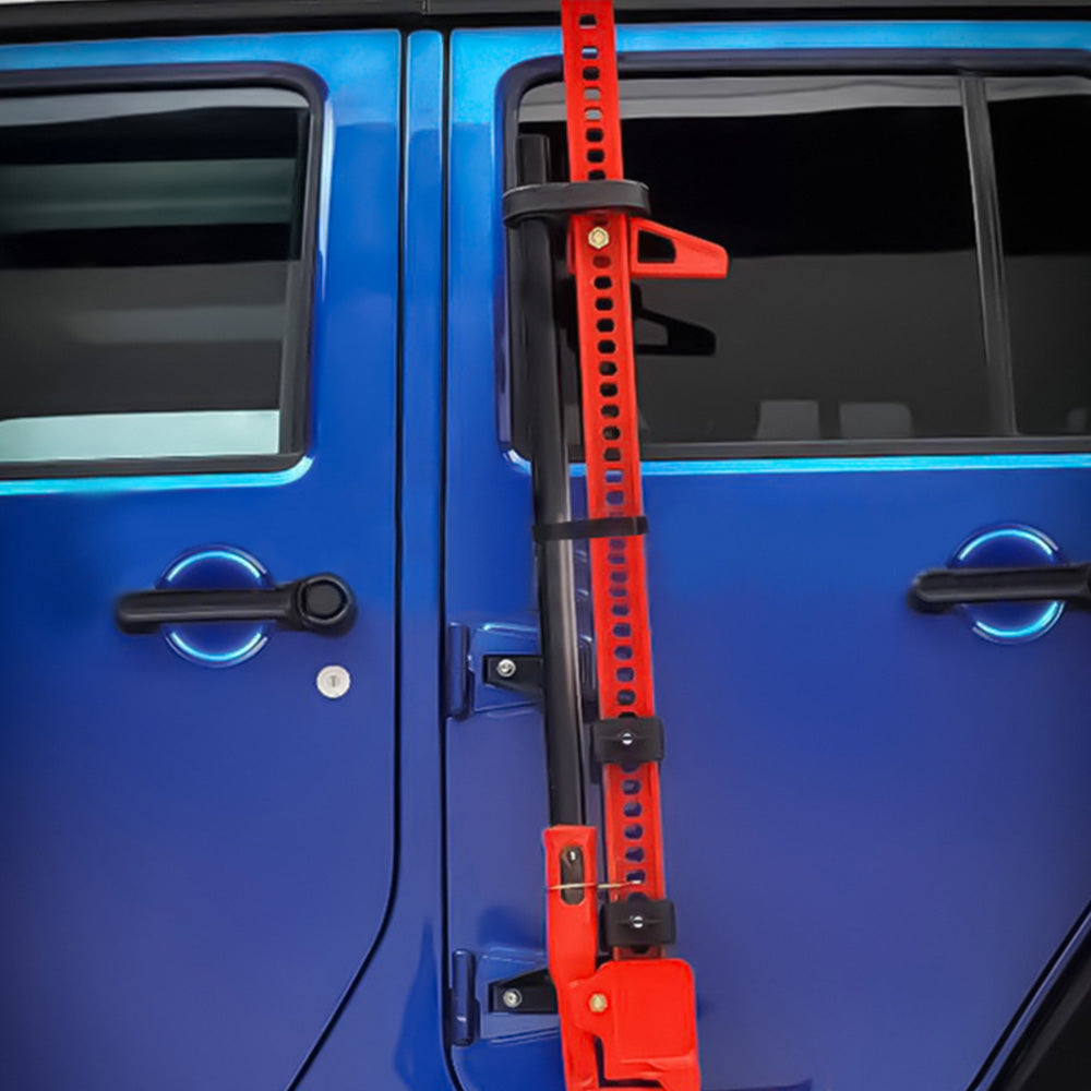 Jack Mount Bracket Hood and Rear Door Hinge Suitable for Jeep Wrangler JK JL 07-18
