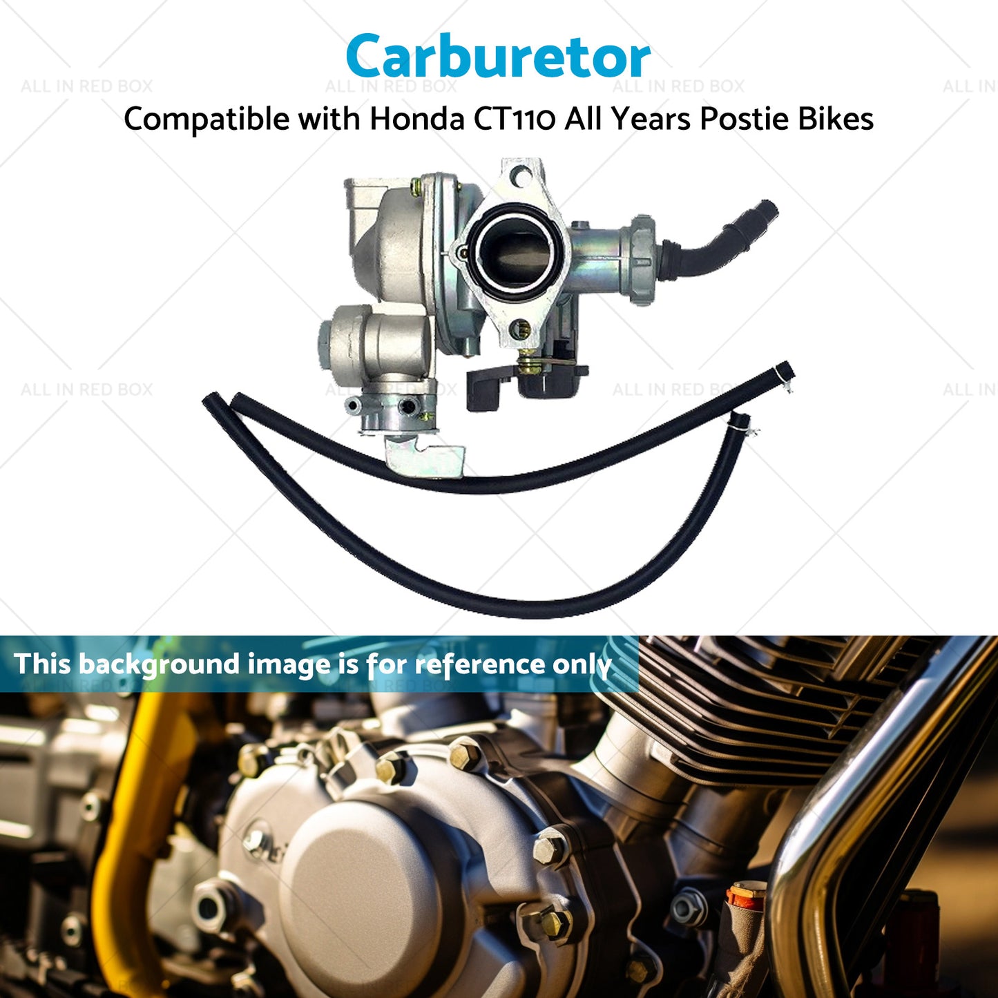 {{ Carburetor Suitable for Honda CT110 All Years Postie Bikes Correct Carby }} - Buy Car Parts Online at {{ Kaka Auto Parts }}.