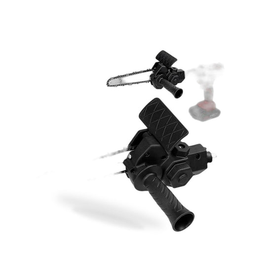 6 Inch Electric Drill Converter To Chainsaw Suitable for Three-Jaw Collet