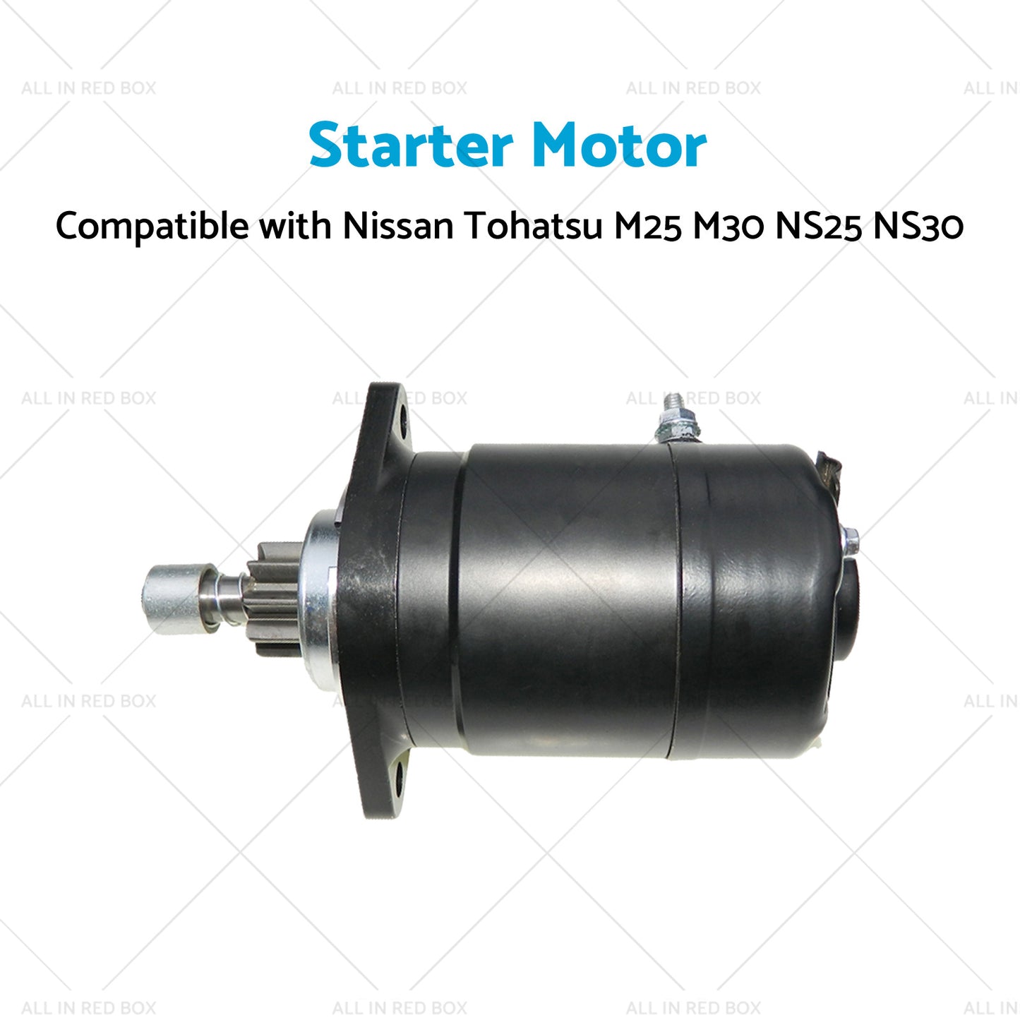 {{ Starter Motor Suitable for Nissan Tohatsu M25 M30 NS30 NS25 2-Stroke 1992-2005 }} - Buy Car Parts Online at {{ Kaka Auto Parts }}.
