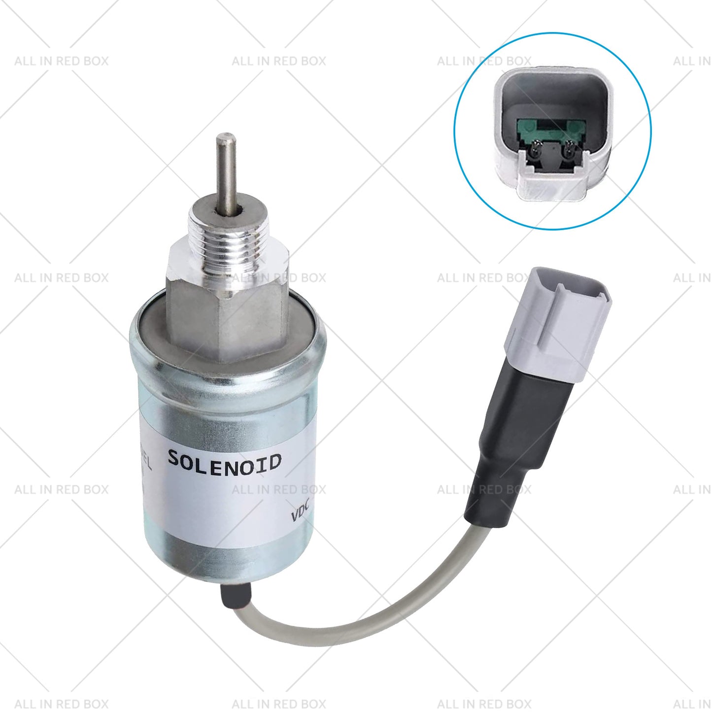 {{ Fuel Cut-off Solenoid 12 V Suitable for Engine 3024 3024C 3011C 3013 3013C }} - Buy Car Parts Online at {{ Kaka Auto Parts }}.