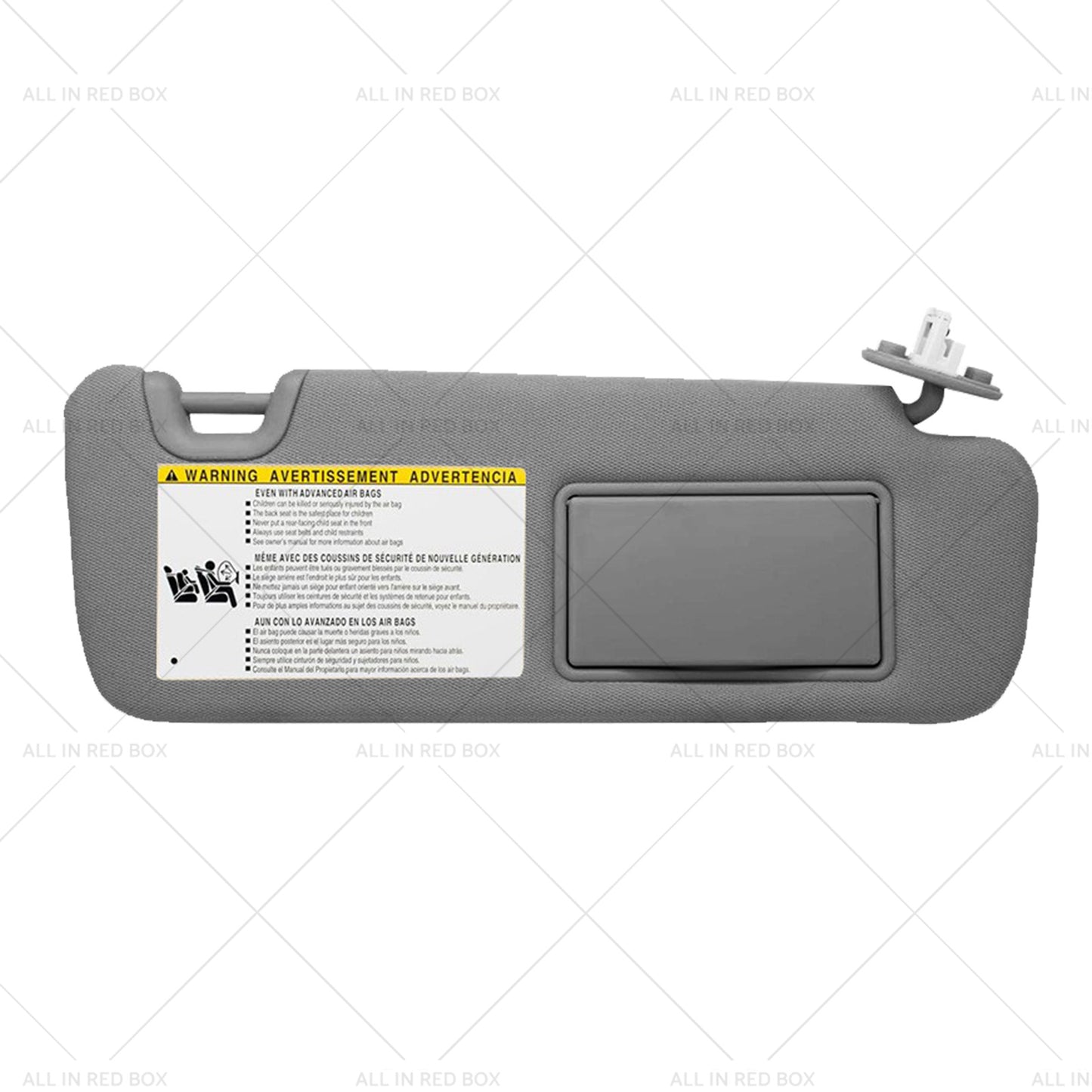 {{ Right Driver Side Sun Visor W Vanity Light SuitableFor Toyota Kluger 14-19 Gray }} - Buy Car Parts Online at {{ Kaka Auto Parts }}.