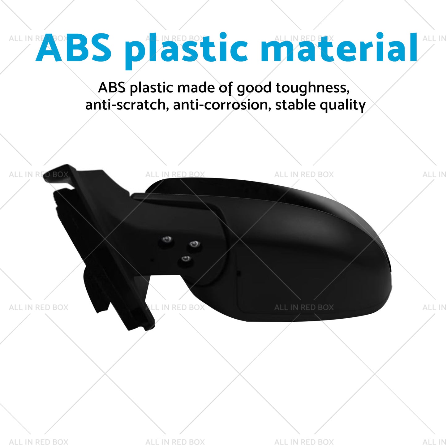 {{ Driver Side Black Door Mirror Suitable for Mazda 2 DE Genki NEO MAXX 07-2014 }} - Buy Car Parts Online at {{ Kaka Auto Parts }}.