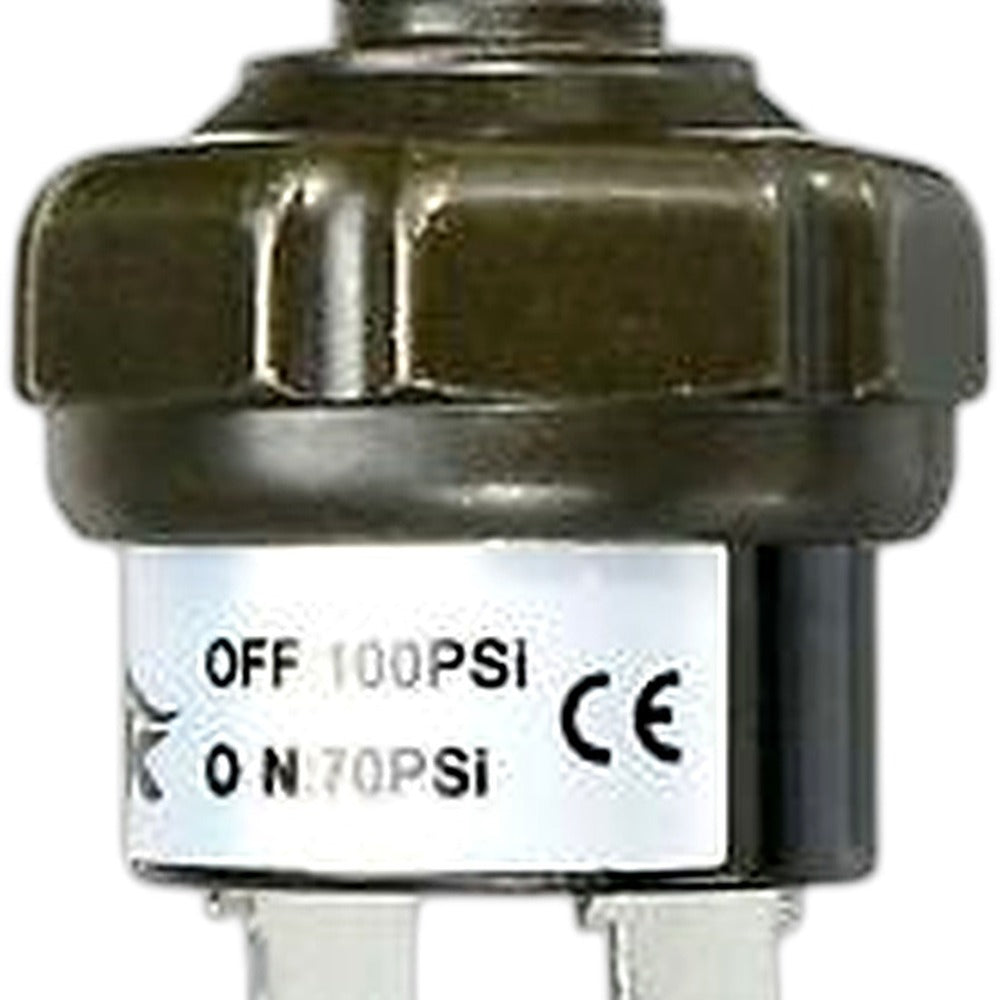 1/8 inch NPT Air Compressor Tank Pressure Switch Suitable for 70psi ON 100psi OFF 12