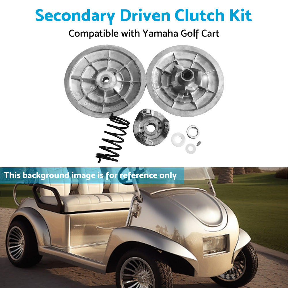 {{ Secondary Driven Clutch for Yamaha Golf Cart 4 Cycle G2 G9 G14 G16 G20 G22 85-07 }} - Buy Car Parts Online at {{ Kaka Auto Parts }}.