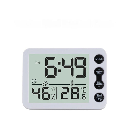 Mini Digital Clock with Temperature Display Suitable for Travel