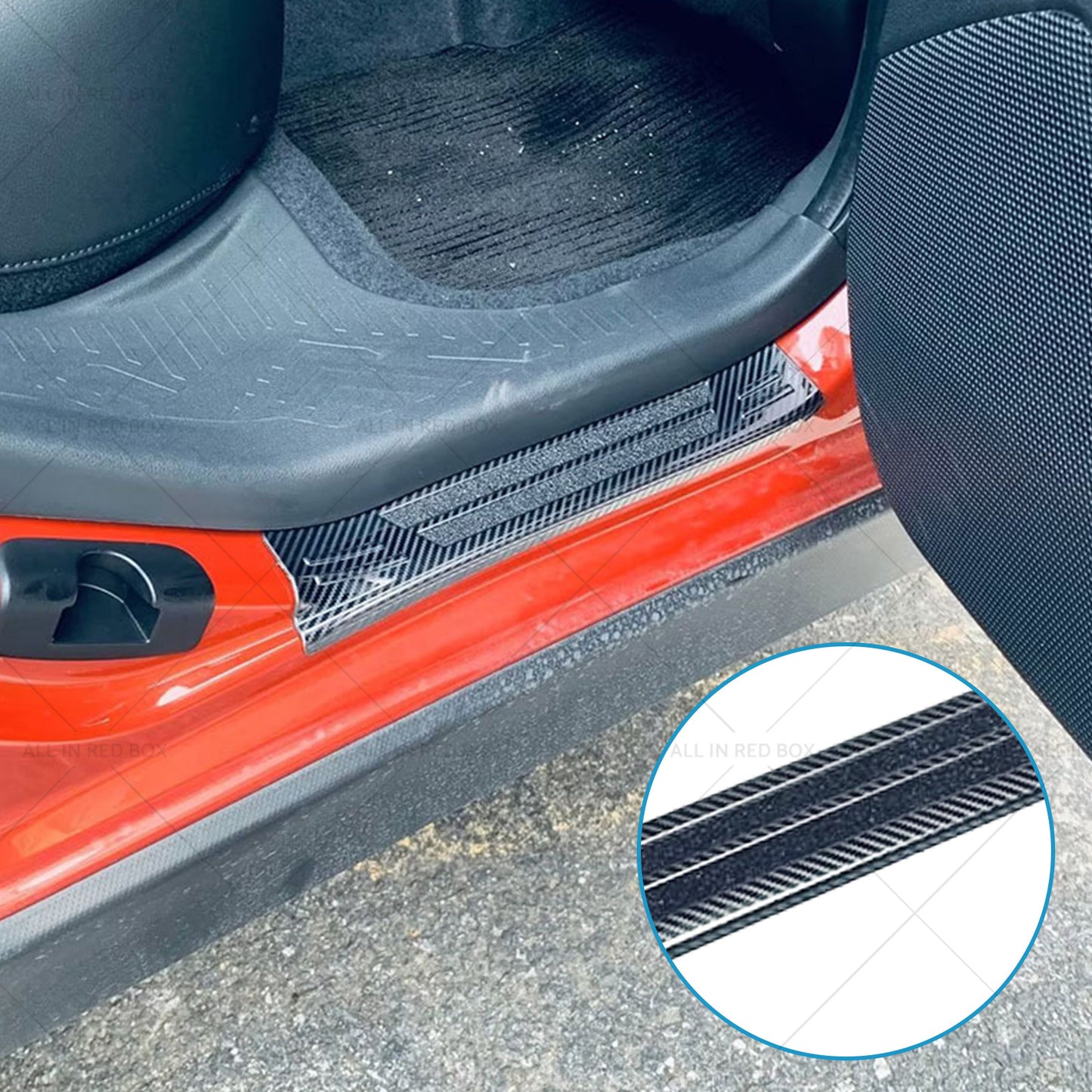 {{ 4PCS Door Sill Protection Strips Suitable for Subaru Crosstrek 23-24 Accessories }} - Buy Car Parts Online at {{ Kaka Auto Parts }}.