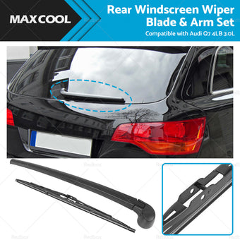 compare product Rear Windscreen Wiper Blade and Arm Set Suitable for Audi Q7 4LB 06-15 4L0955425
