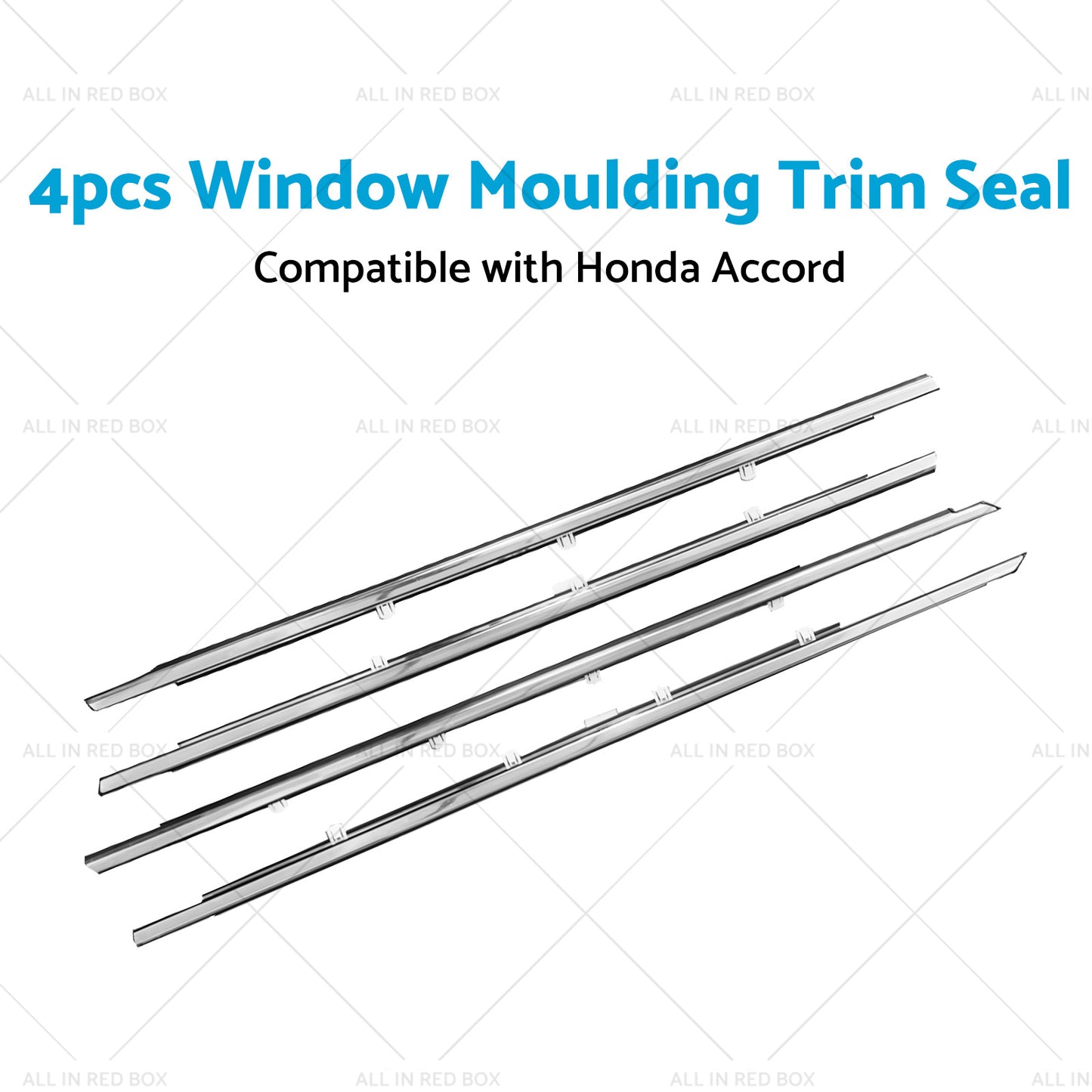 {{ 4x Window Glass Seal Weatherstrip Weather Strip Suitable For Honda Accord 08-13 }} - Buy Car Parts Online at {{ Kaka Auto Parts }}.