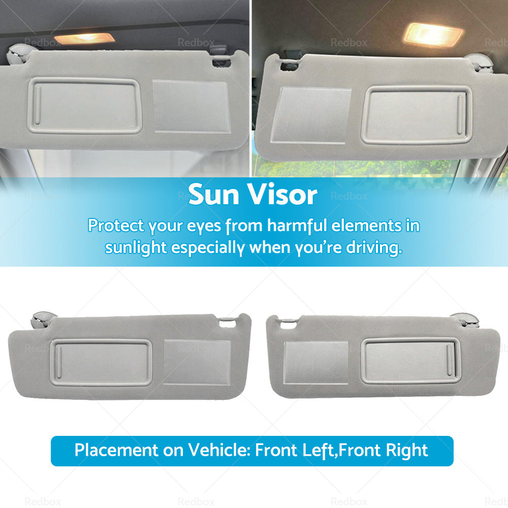 {{ LHRH Sun Visor Suitable For Toyota Prado TRJ120 RZJ120 KDJ120 LJ120 KZJ120 }} - Buy Car Parts Online at {{ Kaka Auto Parts }}.