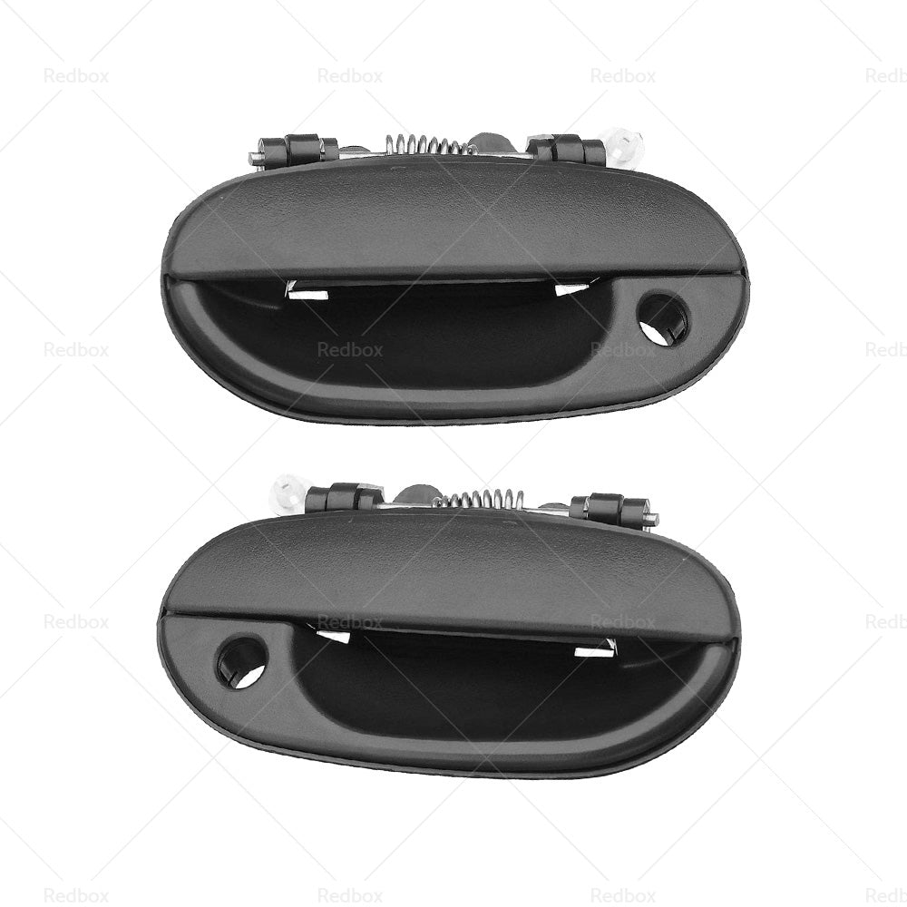 Pair LH RH FRONT OUTER Door Handle Bolt Type Suitable For Hyundai Excel X3 97~00