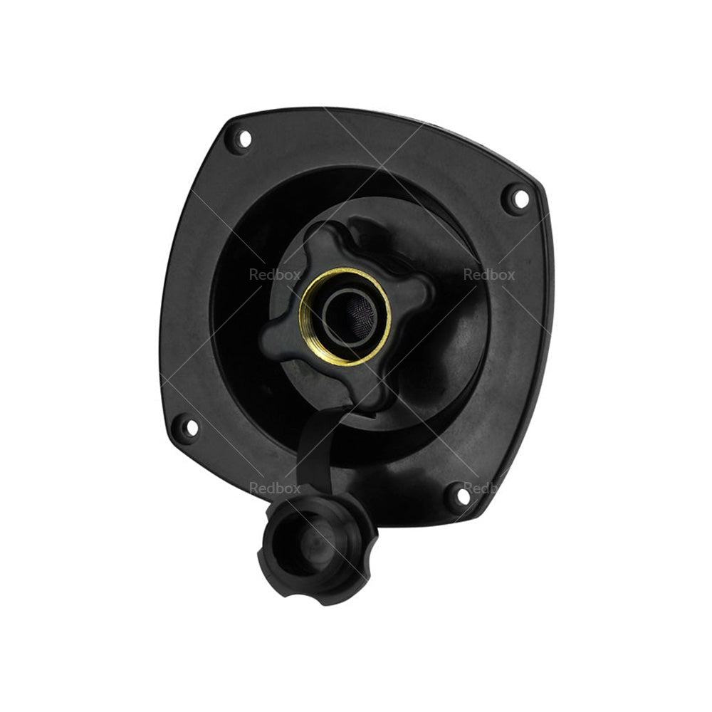 Black Water Inlet with Pressure Regulator Filler Entry Fits For Caravan RV Boat