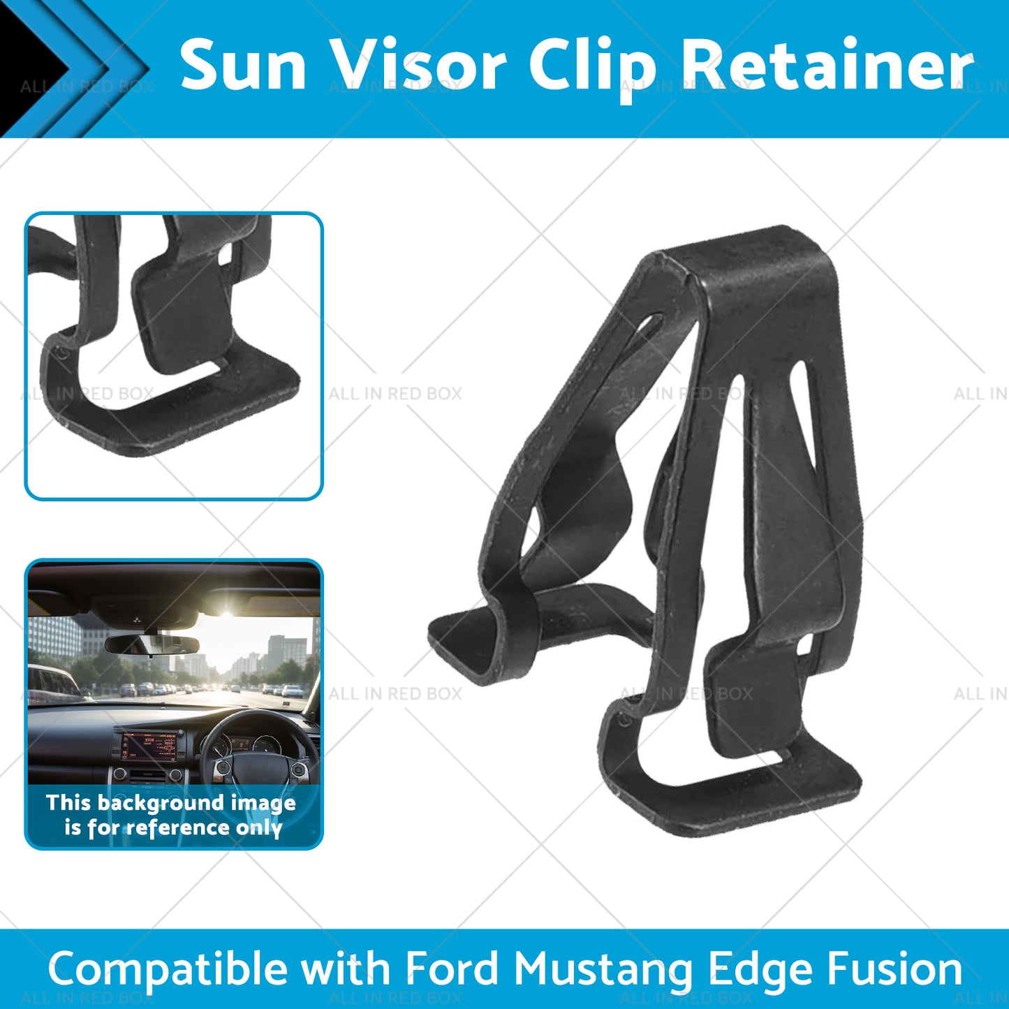 {{ DS7Z-9904132-A Sun Visor Clip Retainer Suitable for Ford Mustang Edge Fusion }} - Buy Car Parts Online at {{ Kaka Auto Parts }}.