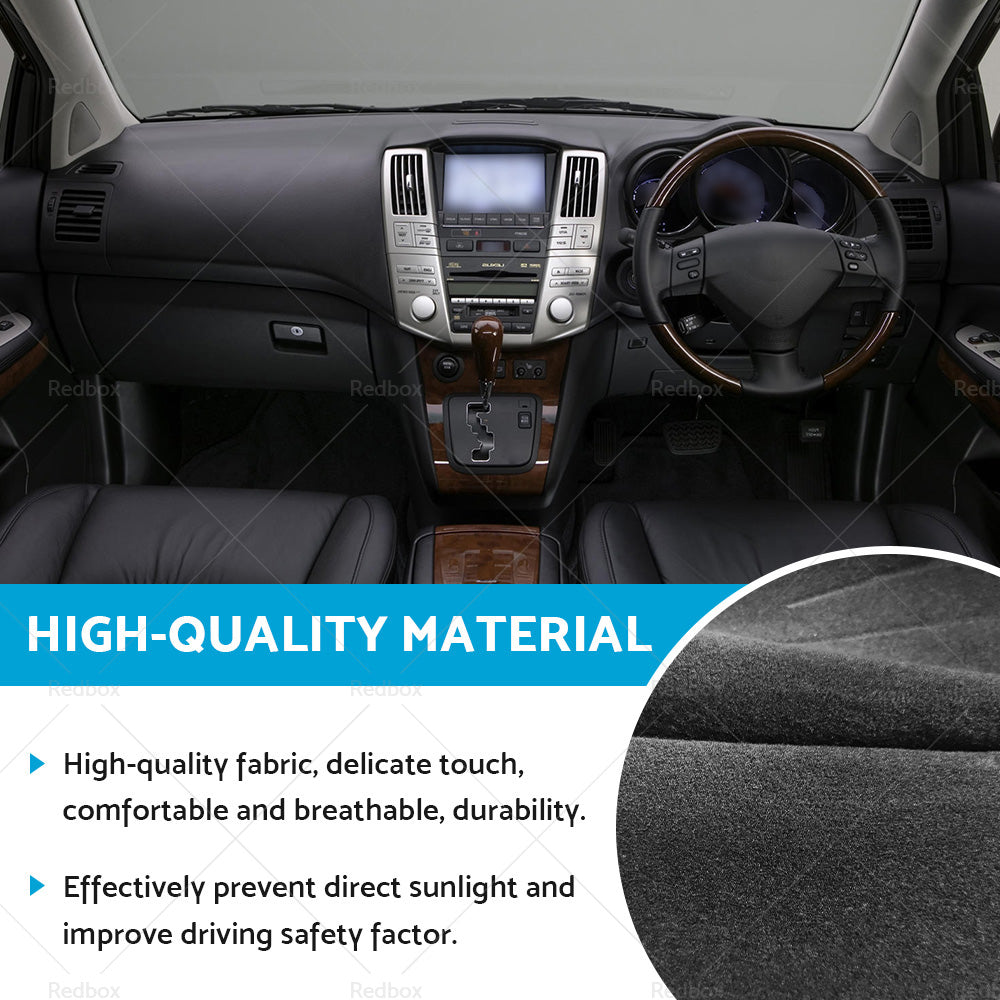 Non-Slip Dash Mat Suitable ForHyundai i-30 Hatch 2012-2017 Dashboard Cover Black