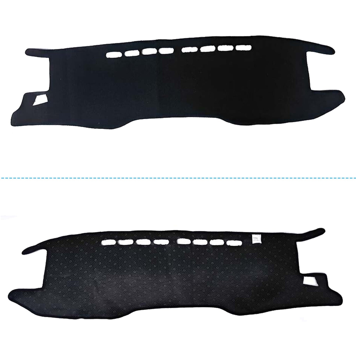 Non-Slip Dash Mat Dashboard Cover Suitable For Toyota Hilux 2020-2024 Black