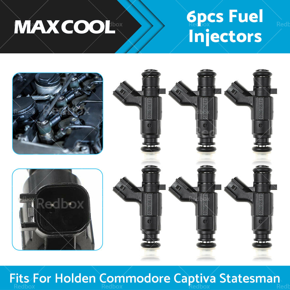 {{ 6Pcs Fuel Injectors For Holden Captiva Statesman Commodore VE VZ V6 0280156131 }} - Buy Car Parts Online at {{ Kaka Auto Parts }}.