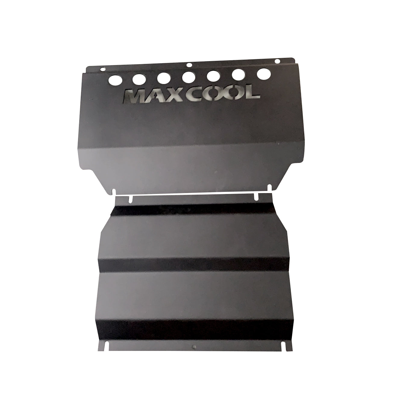 4MM Black Bash Plate Suitable for Mitsubishi Triton ML MN 06-15 Underbody Steel Front Sump Guard