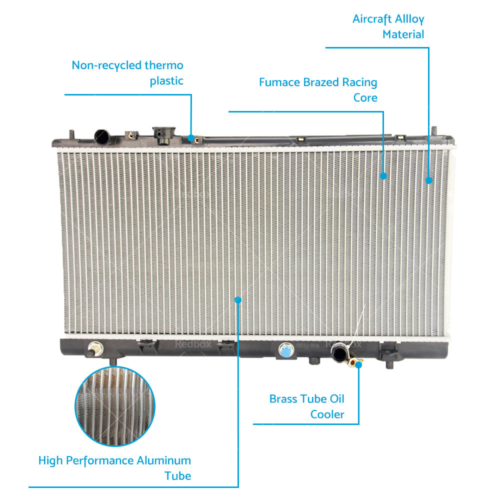 RADIATOR FIT MAZDA 323 BJ PROTEGE and ASTINA or Ford Laser KN KQ 99-02 Auto and Manual