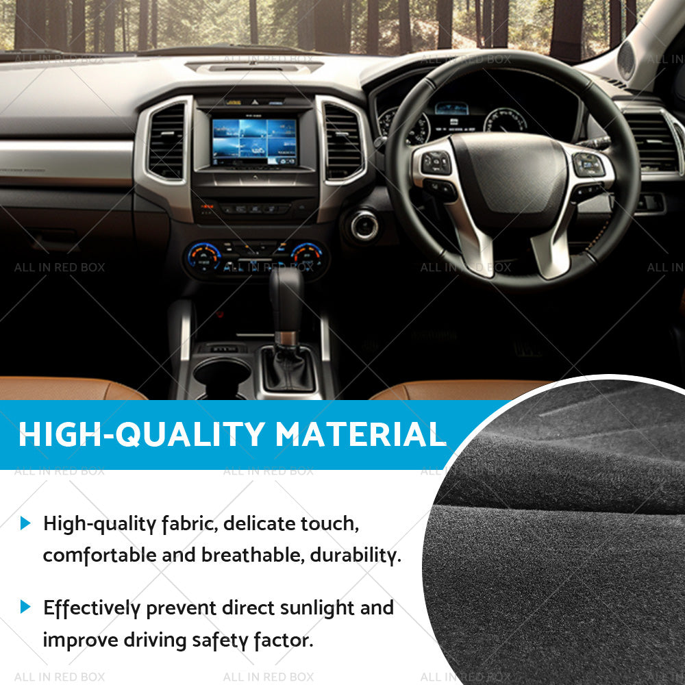 Non-Slip Dash Mat Suitable For LDV G10 SV7A SV7C Suits All models 15-23 Black AU