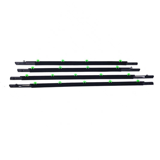 4pc Weatherstrip Door Belt Outer Suitable for Honda CR-V CRV SUV Facelift 12-17