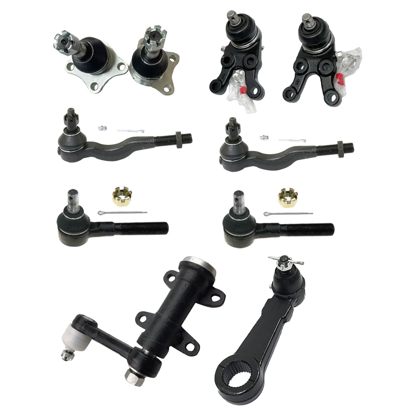 Ball Joints Tie Rods Idler&Pitman Arm Suitable for Mitsubishi Pajero NH NJ NK NL