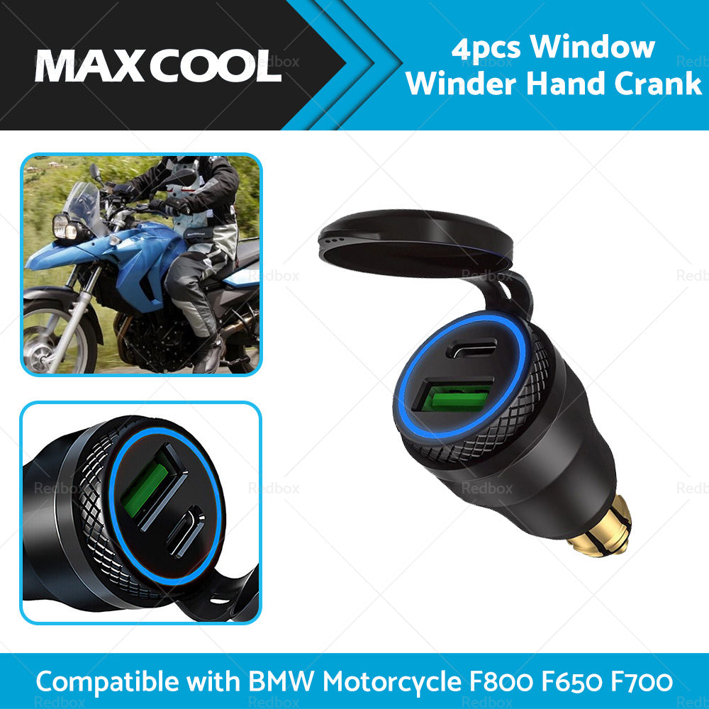 {{ Dual USB Charger Hella DIN Type C Plug Socket Suitable For BMW Ducati Motorcycle }} - Buy Car Parts Online at {{ Kaka Auto Parts }}.
