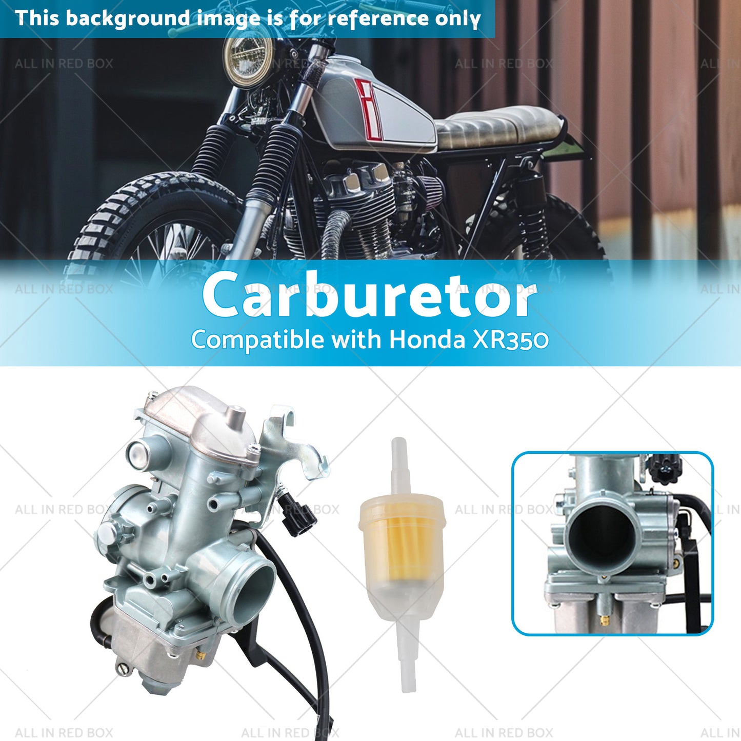 {{ 16100-KN5-674 Carburetor Suitable for Honda XR350 1985 16100-KN5-673 }} - Buy Car Parts Online at {{ Kaka Auto Parts }}.