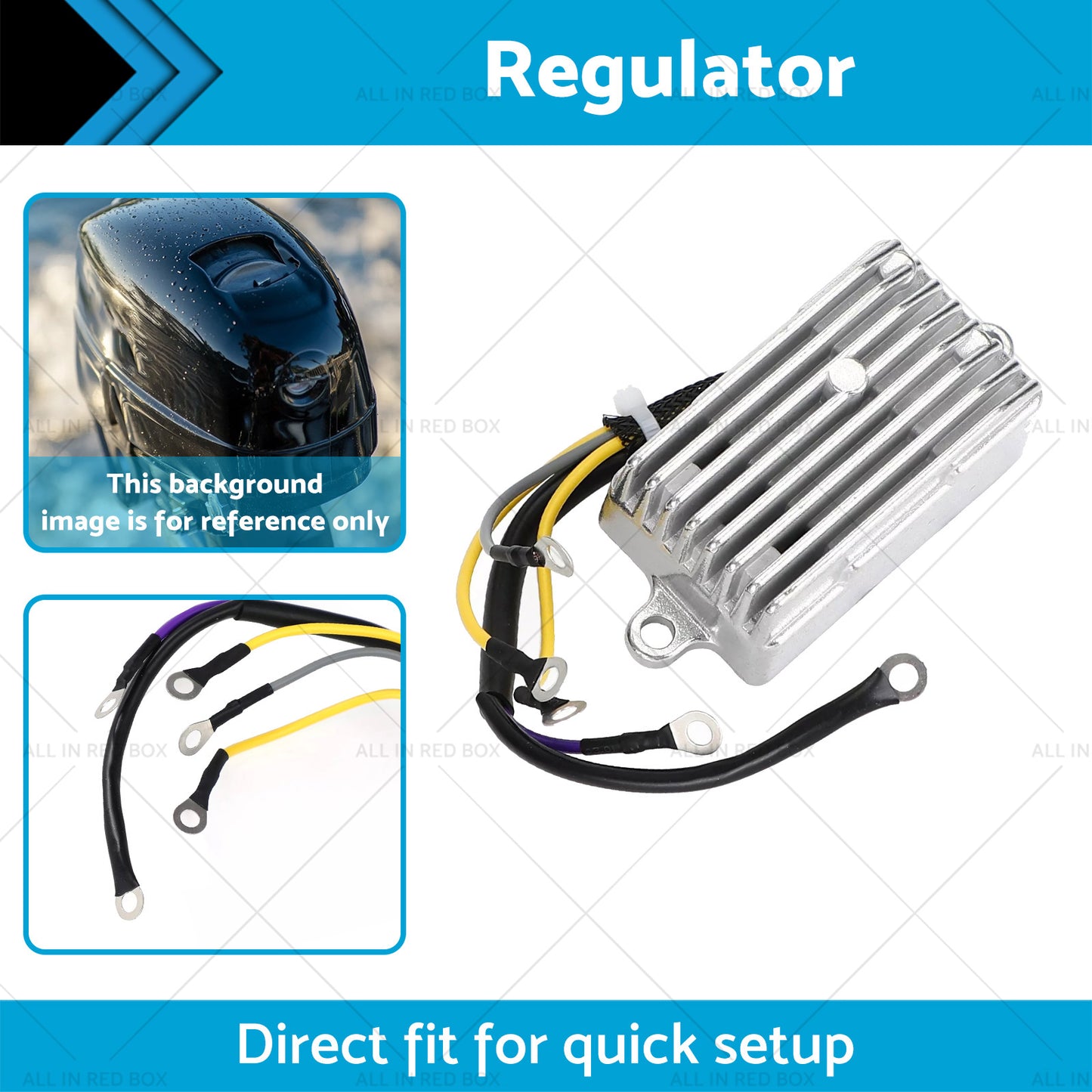 {{ Regulator Suitable For Johnson Evinrude 40 45 HP 92-95 0585001 0584476 1934476 }} - Buy Car Parts Online at {{ Kaka Auto Parts }}.