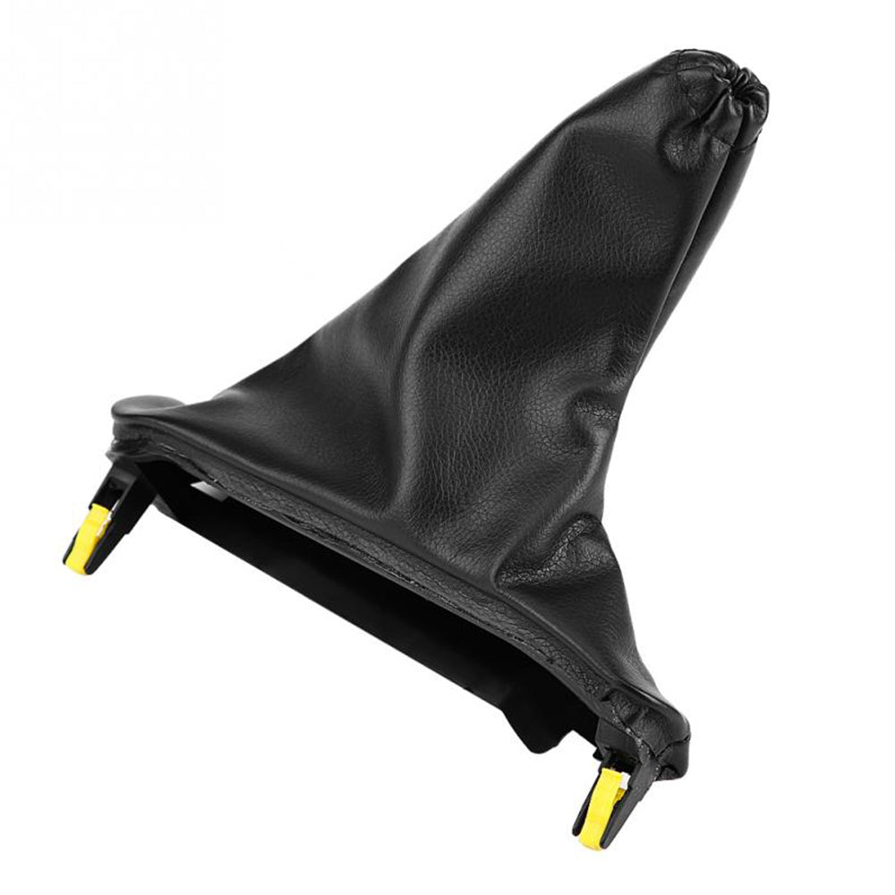 Set Handbrake and T-Bar Boot Cover Black Leather for Ford Falcon FG FG-X 2008~2018
