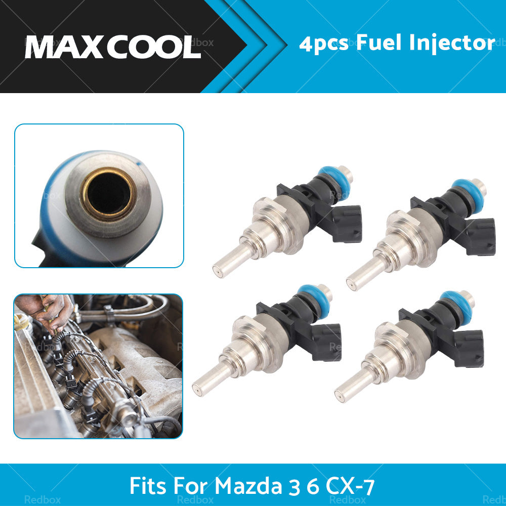 {{ 4PCS Fuel Injector Suitable For Mazda 3 BK 6 CX7 L3 2. 3L DOHC Turbo E7T20171 }} - Buy Car Parts Online at {{ Kaka Auto Parts }}.