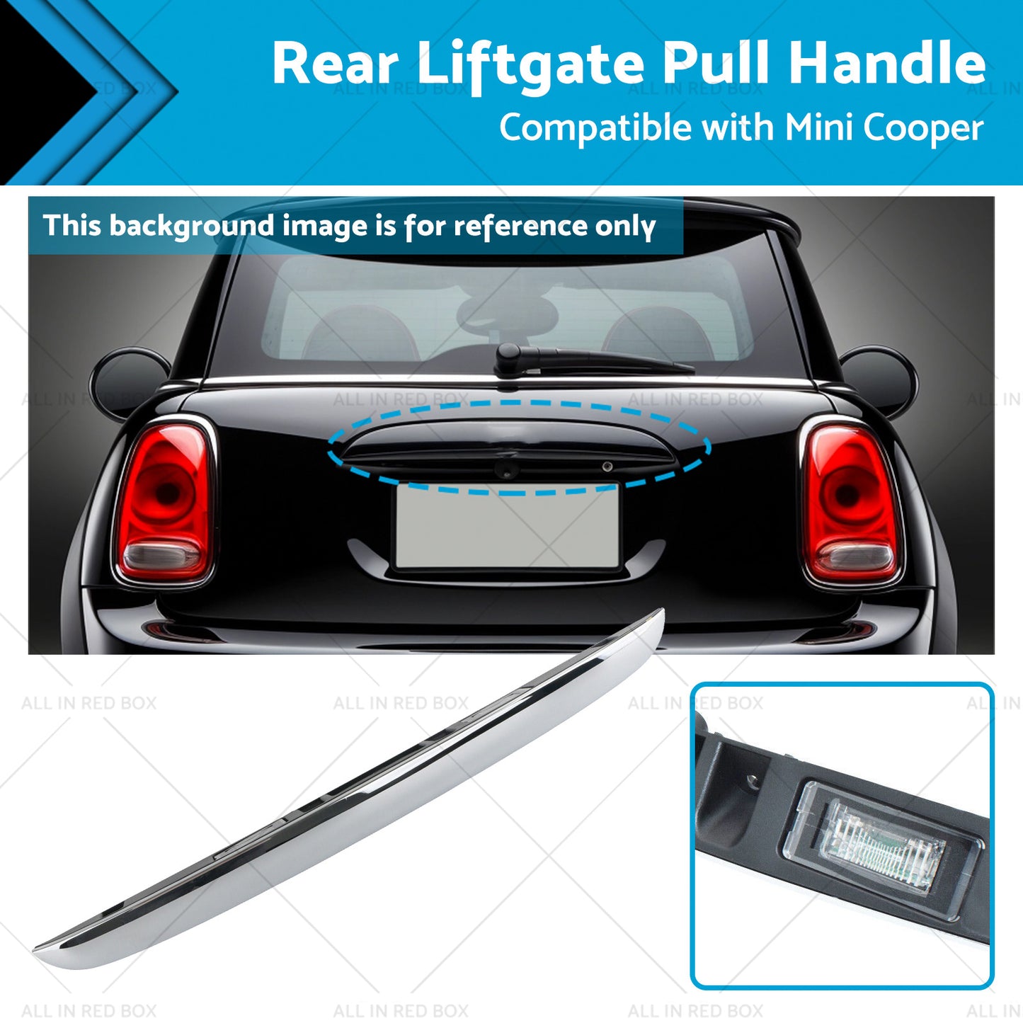 {{ Rear Liftgate Pull Handle Suitable for Mini Cooper FD961920DN 51132753603 07-15 }} - Buy Car Parts Online at {{ Kaka Auto Parts }}.