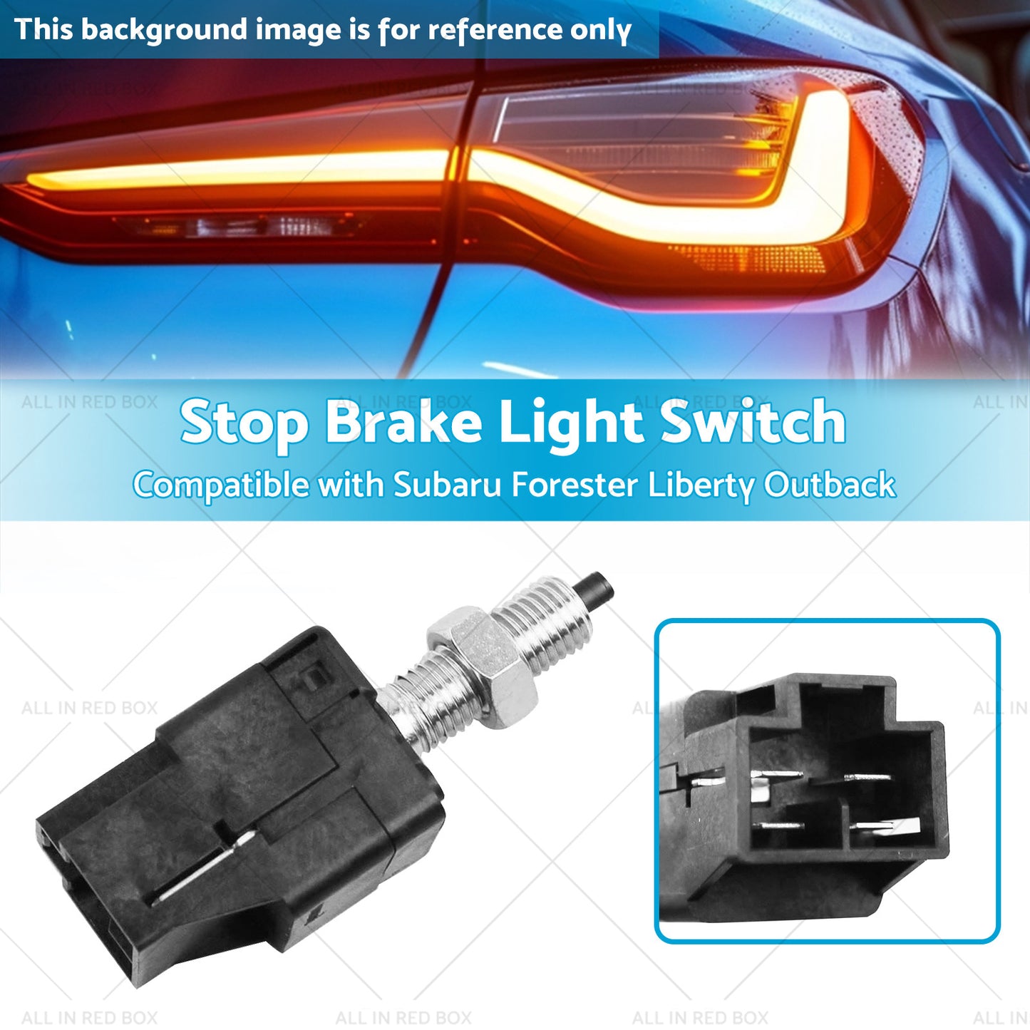 {{ Stop Brake Light Switch Suitable For Subaru Forester Impreza Outback 83370AA001 }} - Buy Car Parts Online at {{ Kaka Auto Parts }}.