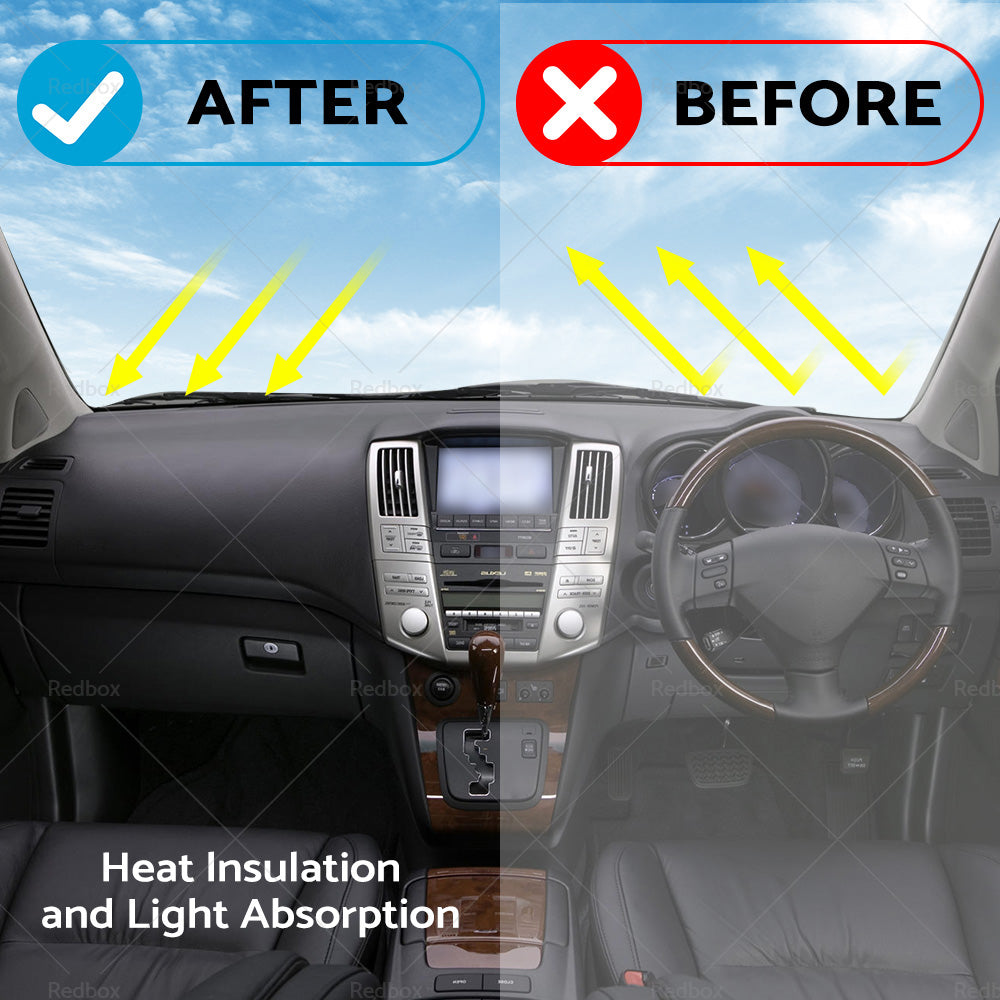 Non-Slip Dash Mat Suitable ForHyundai i-30 Hatch 2012-2017 Dashboard Cover Black