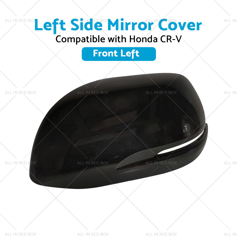 {{ LH Mirror Cover Housing Cap Suitable for Honda CR-V 12- NH731P Crystal Black }} - Buy Car Parts Online at {{ Kaka Auto Parts }}.