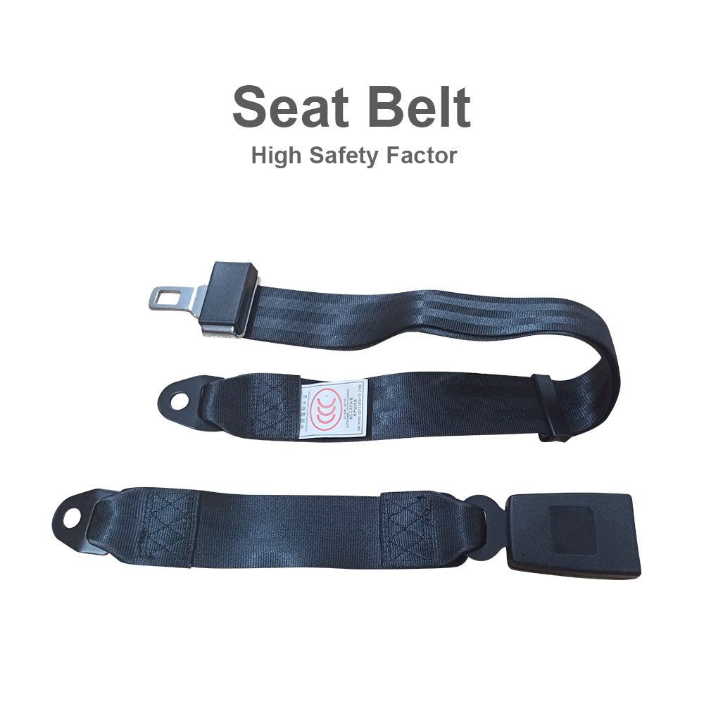 2 Set Car Truck 2 Point Retractable Adjustable Seat Lap Sash Belt Strap Seatbelt