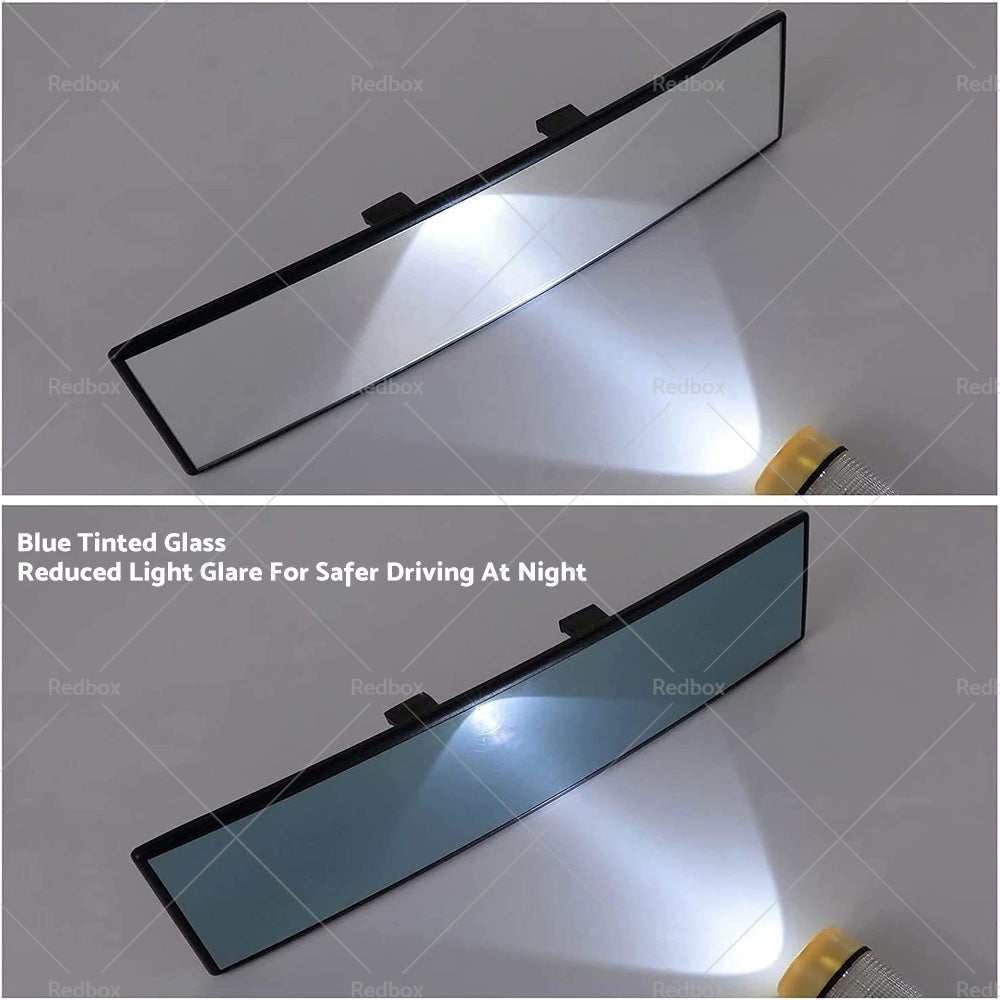 {{ 300mm Car Rear View Mirror Large Vision Convex Clear Lens Wide Angle Anti Glare }} - Buy Car Parts Online at {{ Kaka Auto Parts }}.