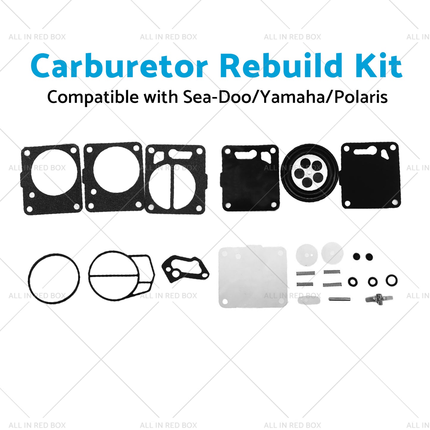 {{ Carburetor Carb Rebuild Repair Jet Kit Suitable Sea-Doo SP SPI SPX HX GS GSI GSX }} - Buy Car Parts Online at {{ Kaka Auto Parts }}.