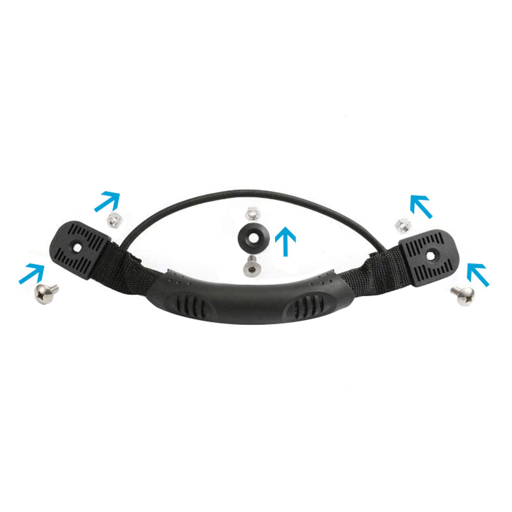 {{ 4x Carry Handles with Screws For Kayak Canoe Boat Side Mount Carry Replacement }} - Buy Car Parts Online at {{ Kaka Auto Parts }}.