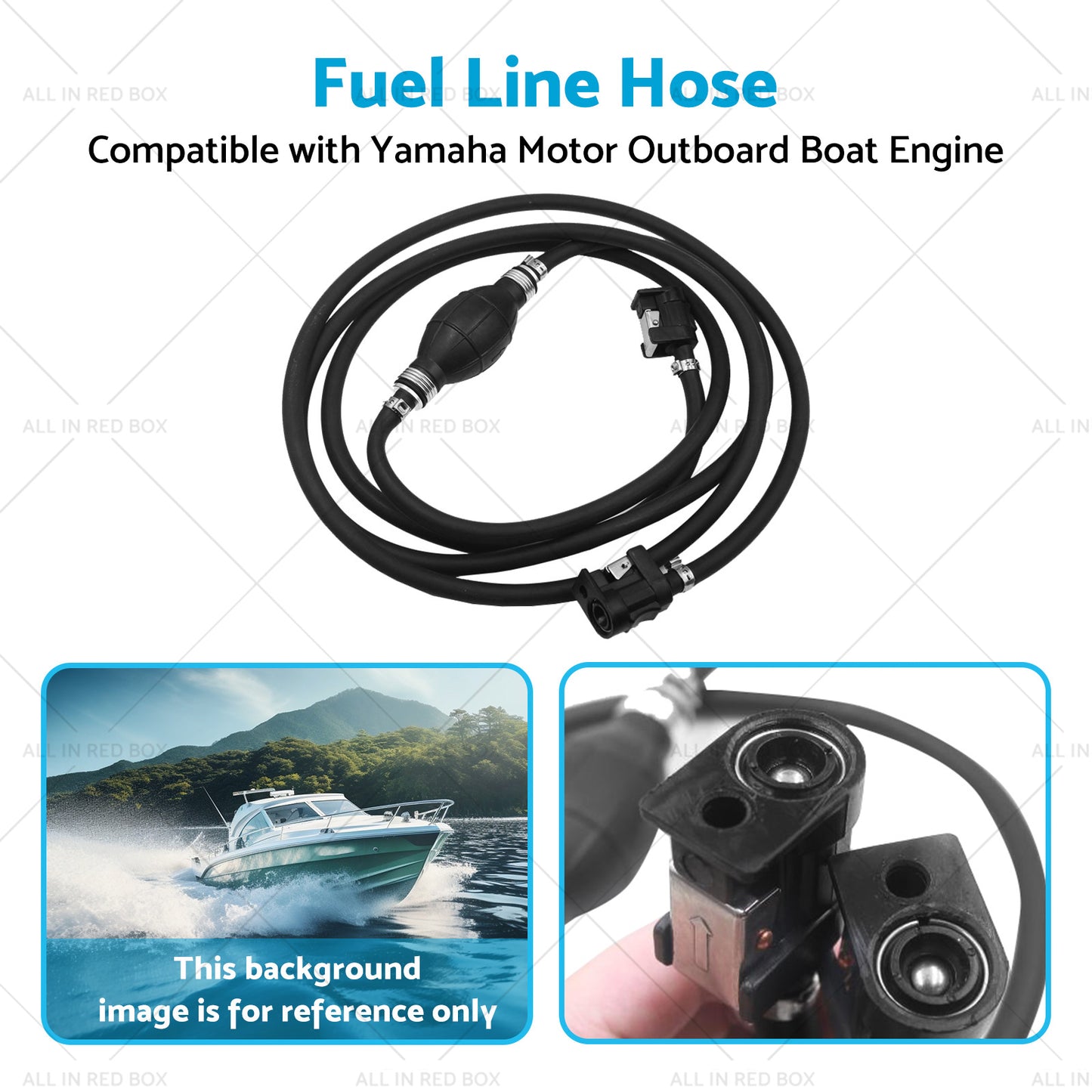 {{ Fuel Line Hose Suitable for Yamaha Motor Outboard Boat Engine Petrol Tank }} - Buy Car Parts Online at {{ Kaka Auto Parts }}.
