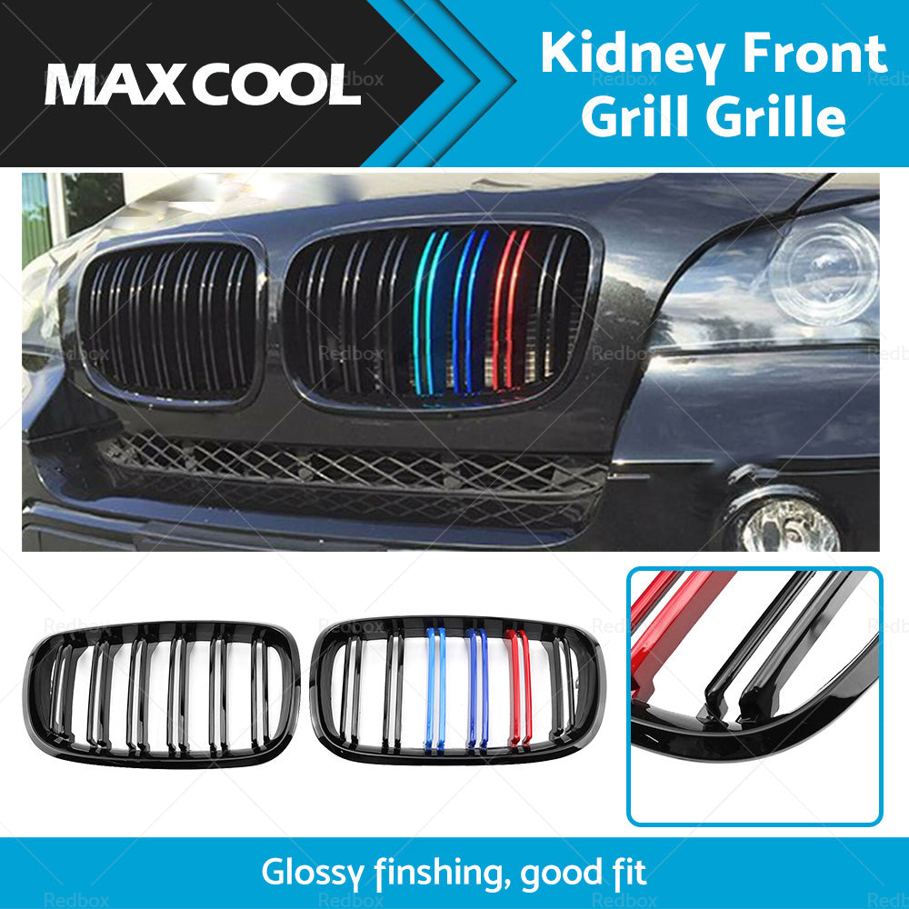Kidney Front Grill Grille Suitable For M Color BMW E70 X5 E71 X6 2007-2013