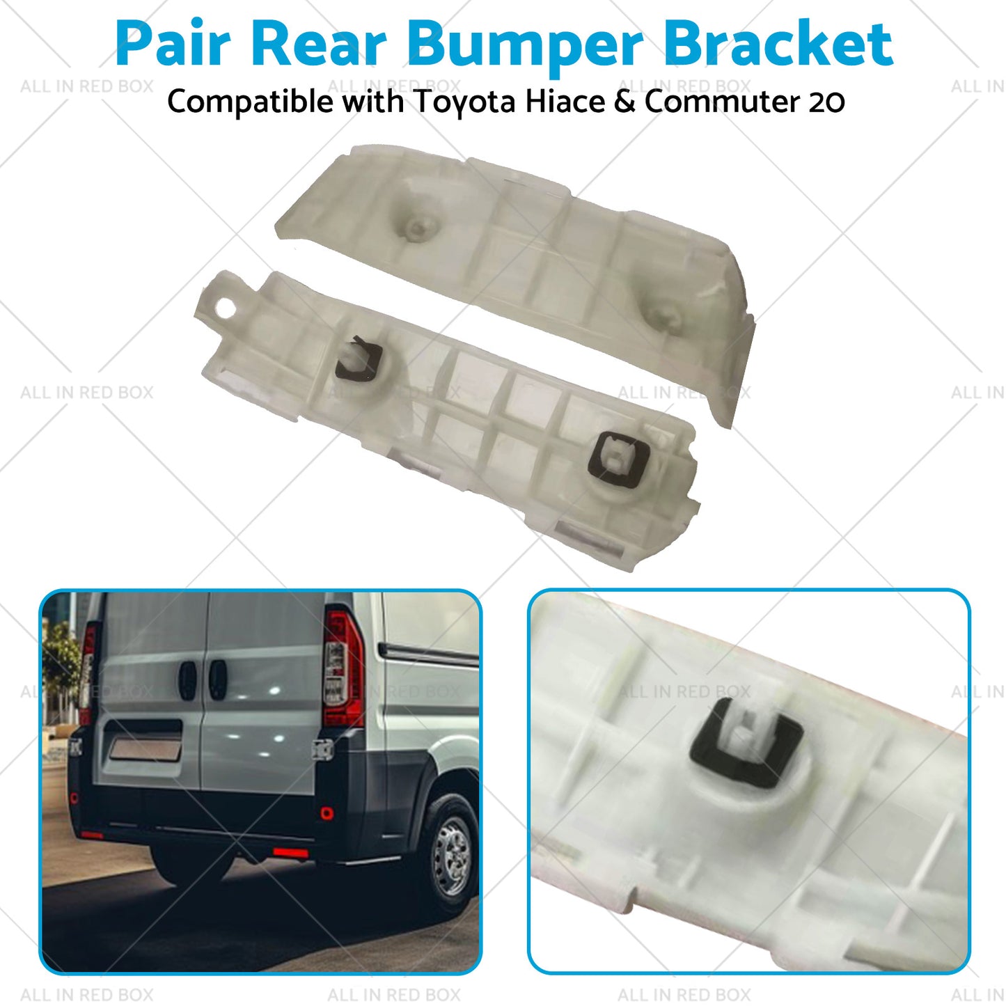 {{ Left Hand Right Hand Rear Bumper Bracket Suitable For Toyota Hiace Commuter05-19 }} - Buy Car Parts Online at {{ Kaka Auto Parts }}.