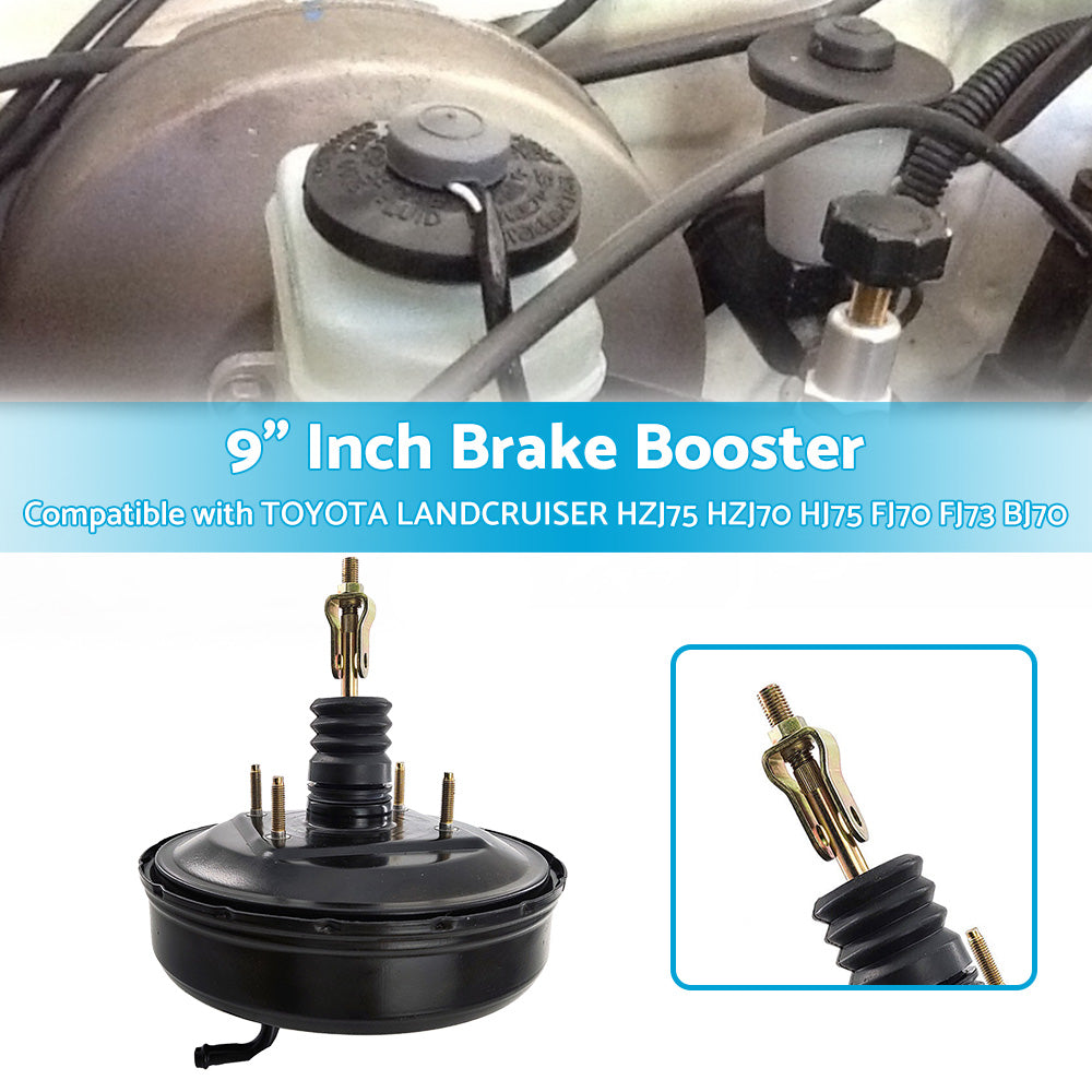 {{ 9 inch Brake Booster Suitable For TOYOTA LANDCRUISER HZJ75 HZJ70 HJ75 FJ70 FJ73 }} - Buy Car Parts Online at {{ Kaka Auto Parts }}.
