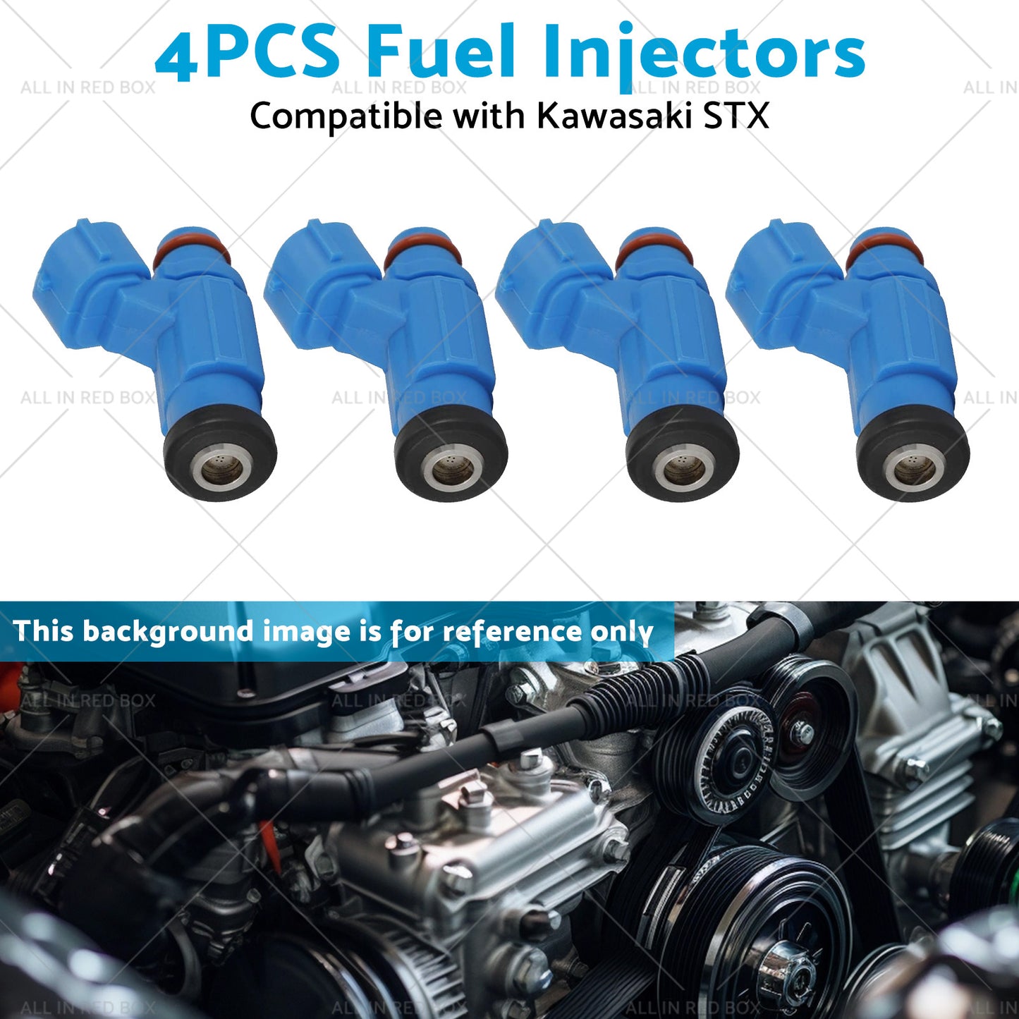 {{ 4PCS Fuel Injectors Suitable for STX 15F 2003-2007 Kawasaki STX 12F 2004-2016 }} - Buy Car Parts Online at {{ Kaka Auto Parts }}.