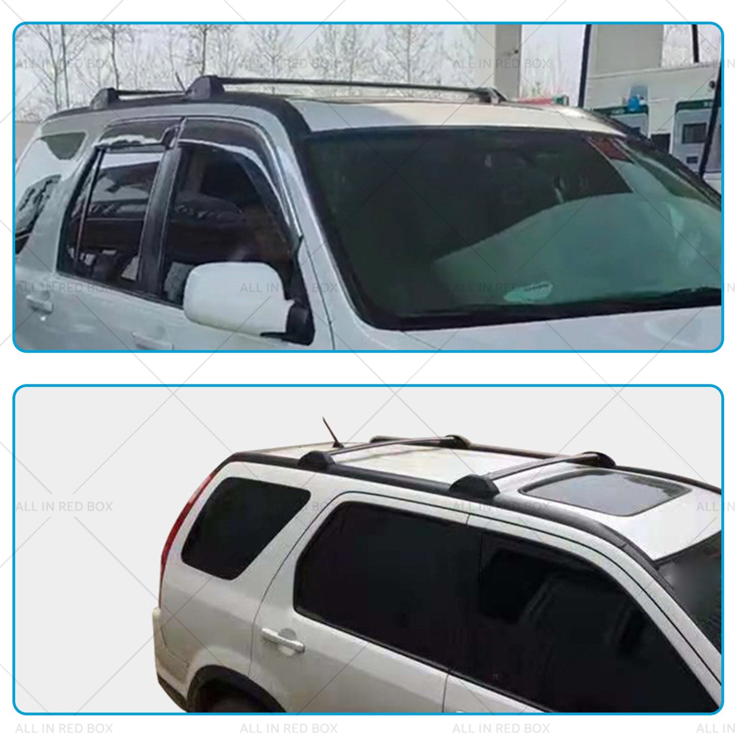Pair Roof Rack or Cross Bars Suitable for Honda CRV 2007-2011 Aluminum Alloy