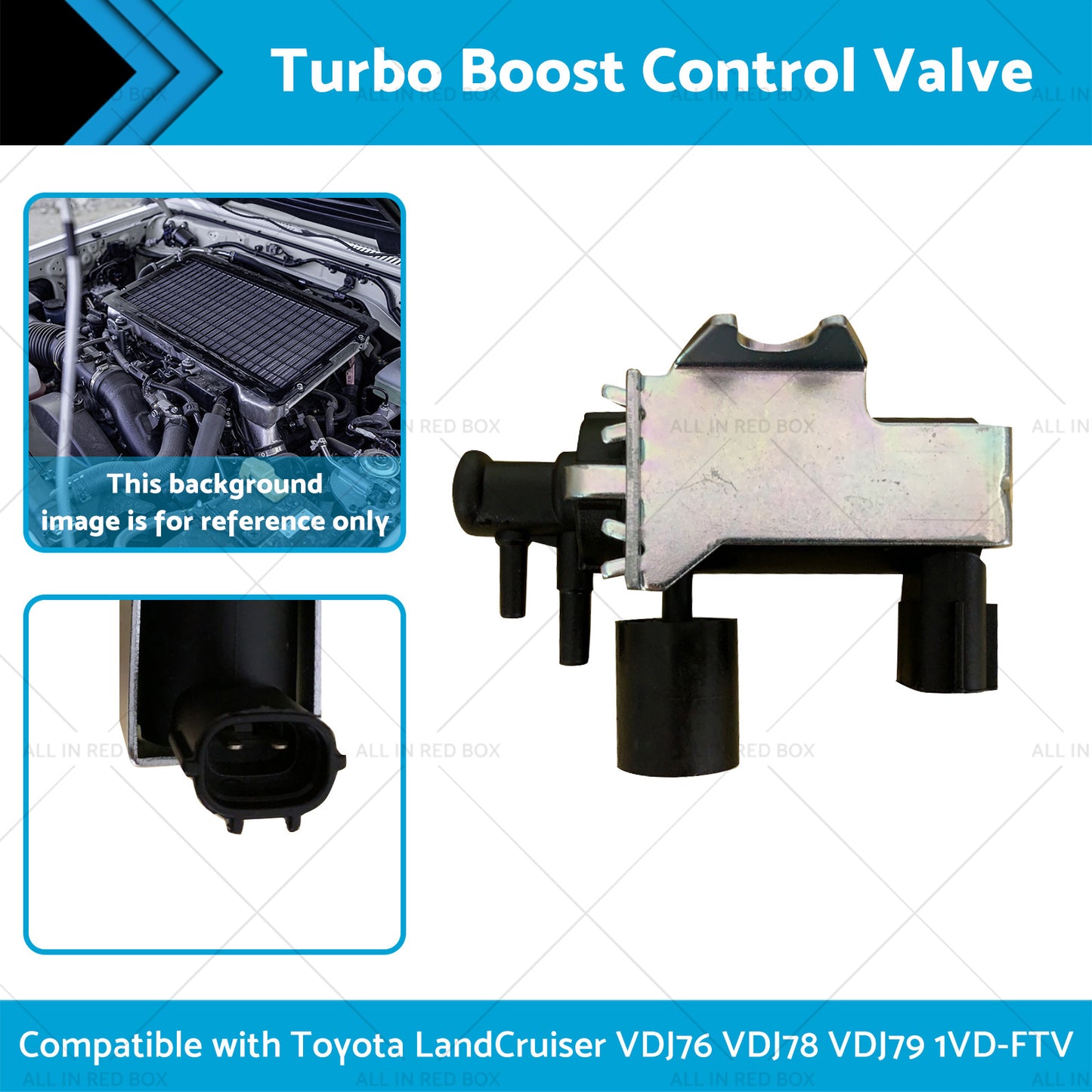 {{ Turbo Boost Control Valve Suitable For LandCruiser VDJ76 VDJ78 VDJ79 25850-51010 }} - Buy Car Parts Online at {{ Kaka Auto Parts }}.